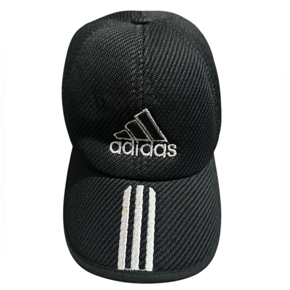 Copy Black and White Hat with Iconic Stripes